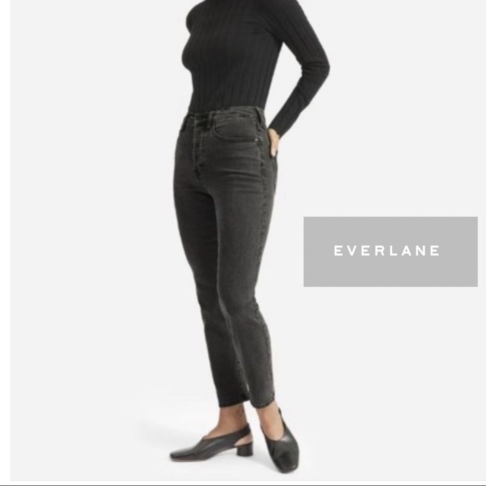 EVERLANE Jeans Gray Ankle Skinny Stretch Size 28